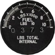 F-4 fuel quantity indicator