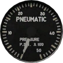 F-4 pneumatic pressure indicator