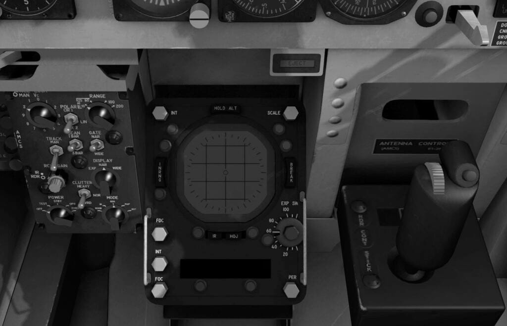 AN/APQ-72 RADAR control set
