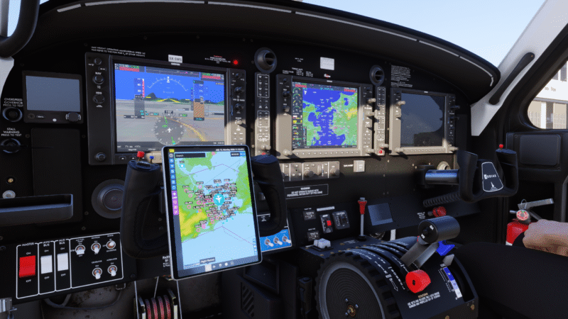 Cockpit of the Kodiak 100 in FS2024